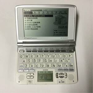 CASIO 電子辞書 EX-word XD-SW4800 動作品 カシオ