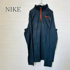 NIKE ナイキ ハーフジップトラックジャケット ブラック スポーツ M