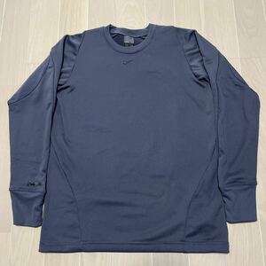 2003s NIKE ANATOMIC EMBROIDERED LOGO T-SHIRT ナイキ アーカイブ テック ロンT 切り替え 