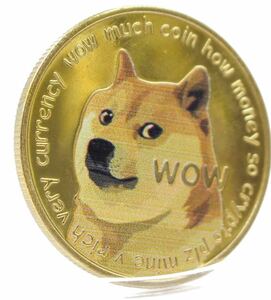 ドージコイン　Dogecoin DOGE シンボルコイン　仮想通貨　暗号資産