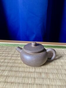 中国茶器 煎茶道具 宜興紫砂 急須 時代物 唐物 茶道具 茶器 中国美術 在銘