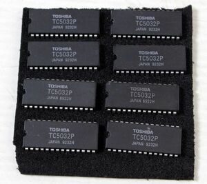 8個セット　東芝 TC5032P 　6桁カウンタ IC