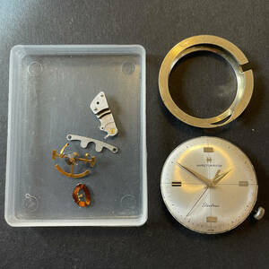 【時計●Hamilton Ricoh(ハミルトンリコー) 555E Electric 電磁テンプ式腕時計／新古不明(6277)】
