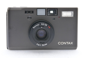 CONTAX T3D 後期 チタンブラック コンタックス AFコンパクト フィルムカメラ ダブルティース ケース付