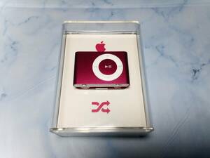 【1円スタート】iPod shuffle 第2世代 1GB　レッド　新品・未使用　MB231J/A