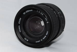 ♪【人気商品】 SIGMA ZOOM 70-210mm F4-5.6 UC-II for ペンタックス【美品】#α