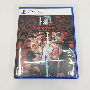 5442-送料無料【 PS5 】 fate Samurai Remnant フェイト/サムライレムナント