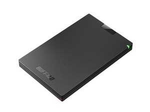 新品未開封★送料無料★480GB　BUFFALO USB3.1Gen1 ポータブルSSD 480GB 耐衝撃・コネクター保護機構 SSD-PG480U3-B/NL