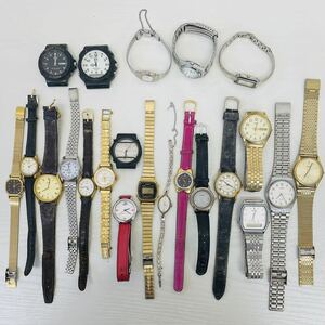 688 時計 22点 まとめ売り まとめて 大量 SEIKO セイコー ALBA アルバ CITIZEN シチズン CASIO カシオ agnes b. SOLAR ソーラー QZ 防水 AT