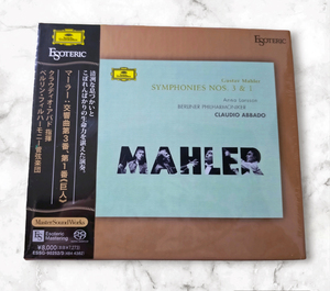 新品未開封【エソテリックSACD】マーラー　交響曲3番、1番「巨人」/クラウディオ・アバド/ベルリン・フィルハーモニー管弦楽団