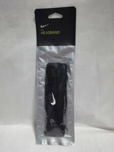 ◆即決有◆ NIKE ナイキ ヘッドバンド ヘアバンド ブラック (黒) /未開封