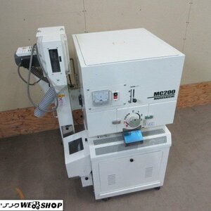 長野 マルシチ 精米機 MC200S 石抜き 周波数 60Hz 精米 三相200V 丸七 能率 220kg/h 業務用 中古品