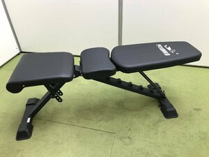 美品 FLYBIRD トレーニングベンチ インクラインベンチ 折りたたみ式 フラットベンチ 角度調整 筋トレ ホームジム YD04065S