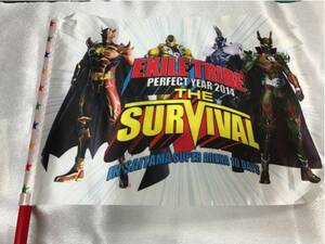 EXILE TRIBE 三代目 PERFECT YEAR 2014 THE SURVIVAL ツアー フラッグ 中古