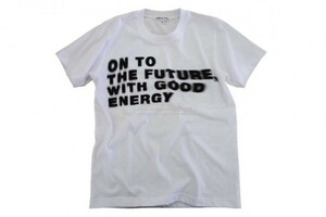 ■激レア■コムデギャルソン Tシャツ EMERGENCY Special-ON TO THE FUTURE, WITH GOOD ENERGY-■XLサイズ■新品正規品■コロナ対策応援