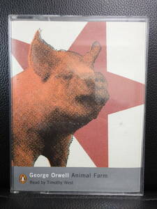 《中古》George Orwell：ジョージ・オーウェル Animal Farm：動物農場 読み聞かせカセット(語り：Timothy West) 小説テープ