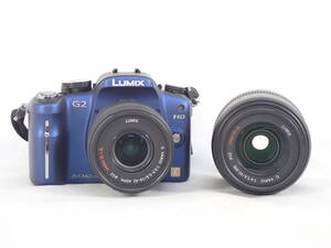 Panasonic パナソニック LUMIX G2HD DMC-G2 1:3.5-5.6/14-42 1:4-5.6/45-200 H-FS014042 H-FS045200 デジタル一眼レフカメラ レンズ