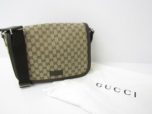 GUCCI グッチ GGキャンバス メッセンジャーバッグ 449171 ▼SB5093