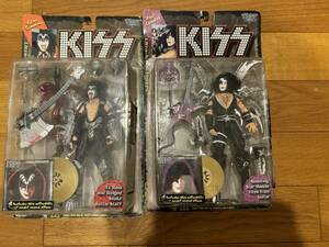 ２種セット KISS フィギュア ジーン・シモンズ & ポールスタンレー