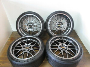 【送料無料・税込み】GT-Rサイズ！BBS RG-R RG731 19in10J+20 5穴PCD114.3 MI パイロットスポーツ4S 265/30R19 33・34GT-Rに。