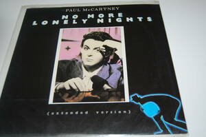 ★☆PAUL McCARTNEY/NO MORE LONELY NIGHT(UK 12inchシングル）☆★