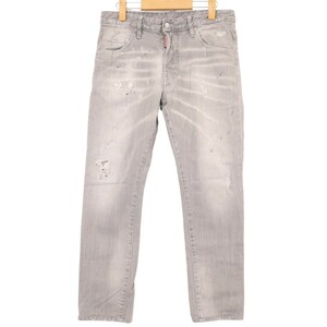 DSQUARED2 / Skater Jean ディースクエアード リペア加工 スケータージーンズ デニム パンツ S74LB0223 表記サイズ46