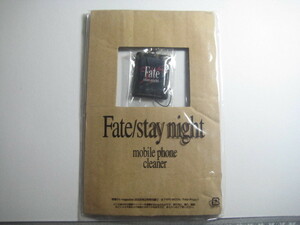 新品☆Fate/stay night☆mobile phone cleanerストラップ