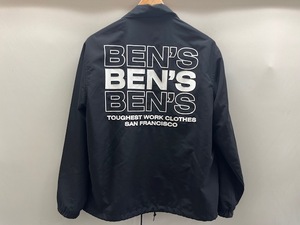 ベンデイビス BEN DAVIS コーチジャケット BK M