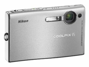 Nikon デジタルカメラ COOLPIX S5 シルバー COOLPIXS5S(中古品)