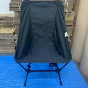 8tail チェア ナイスナ椅子 1人用 ブラック 折り畳み式 帆布 オリーブ NICE03-22 背もたれロング キャンプ アウトドア BBQ 椅子mc01066666