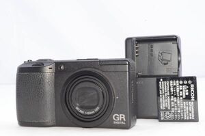 良品★RICOH リコー GR DIGITALII 1000万画素 コンパクトデジタルカメラ 04046