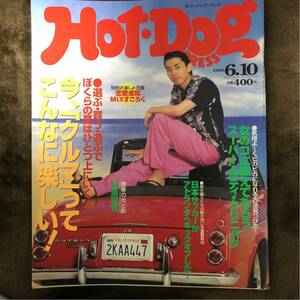 送料込) 雑誌 ホットドッグプレス 1995年6月号