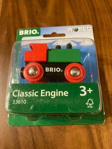 新品 BRIO ブリオ クラシックBRIO機関車 33610 木製玩具 知育玩具