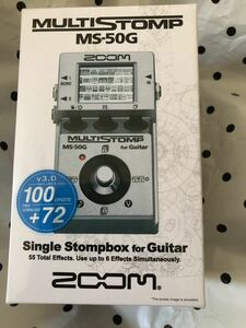 ZOOM マルチ ストンプ MS-50G 正規品　新品