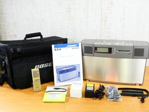 BOSE Virtual Imaging Array STEREO MUSIC SYSTEM MODEL VIA CD/MD/FM/AM プレーヤー オーディオ機器 ※通電OK ジャンク＠140(4)