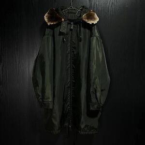 1990s PRADA Beaver Fur Hooded Pocono Coat プラダ フード 中綿 ポコノ ファー ジャケット コート アーカイブ ヴィンテージ 90s