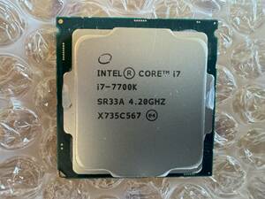 ◆CPU Intel Core i7 7700K 4.2GHz 4コア8スレッド KabyLake PCパーツ インテル◆