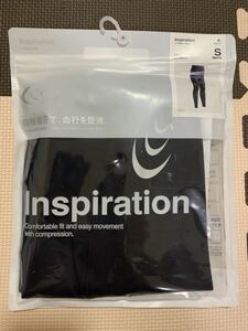 C3fit シースリーフィット★Sサイズ★黒色 インスピレーションロングタイツ★メンズ 血行促進3D設計UVカット日本製　ランニング登山ゴルフ