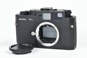 ★希少★Voigtlander フォクトレンダー BESSA ベッサ R3A レンジファインダーカメラ ボディ ブラック♪/m69