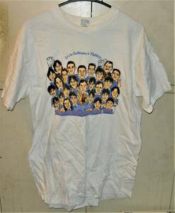96年製 レア 新品 サッカー 日本代表 岡田ジャパン JFA フランスワールドカップ tシャツ USA製 size L ビンテージ デッドストック