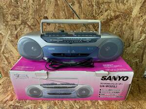 ラジカセ SANYO U4-W33 カセット ラジオ 