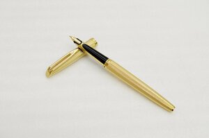 [fui]　WATERMAN C/F ウォーターマン PLAQUE OR G 万年筆 ペン先 18K 750 K18 刻印有 ゴールドカラー