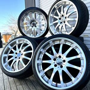 レクサスLS専用【Carlsson1/11RS深リム仕様★良品】9J+30 10J+40★LS460 LS600h LS500 40アルファードヴェルファイア