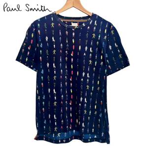 Paul smith ポールスミス ピープル プリント 総柄 Tシャツ