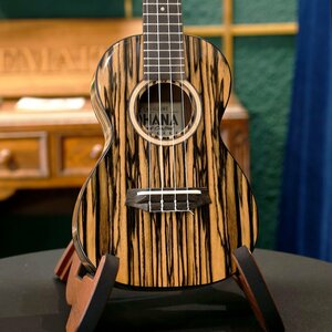 送料無料 オハナウクレレ Ohana Ukuleles CK-150BWE, Black and White Ebony Concert コンサートウクレレ 安心の検品調整済出荷