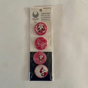 TOKYO 2020 ORYMPIC PARALYMPIC PinBack button set 東京 2020 オリンピック パラリンピック ソメイティ 缶バッジ 缶バッチa