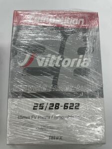 【未使用保管品】Vittoria Latex tube ヴィットリア ラテックスチューブ 2点セット 700c 25-28c 622 仏式バルブ 48mm ロードバイク