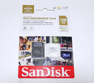 新品 送料無料 128GB 高耐久 SanDisk MAX ENDURANCE microSD サンディスク SDSQQVR-128G-GN6IA micro SD 128 ドラレコ 高 耐久