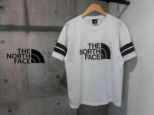 THE NORTH FACE ザ ノースフェイス/LOGO MESH TEE/ロゴプリント メッシュTシャツ XL/ホワイト/NT31701M