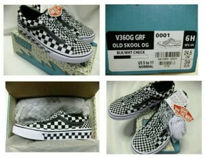 バンズ 100足限定！ 横浜グリーンルーム 会場 限定 VANS SOLID & CHECKER PACK OLDSKOOL OG V360OG GRF 新品未使用！激レア！